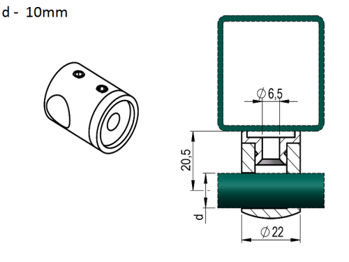 uchwyt-przelotowy-fi-10mm-mocowanie-do-powierzchni-plaskiej-szlif