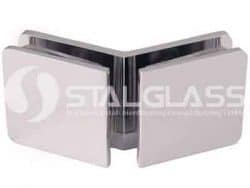 Łącznik 135 stopni szkło - szkło - prosty dla szkła 6-12 mm