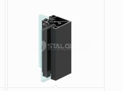 Profil narożny 90º 50x50mm/3000mm/aluminium anoda czarna