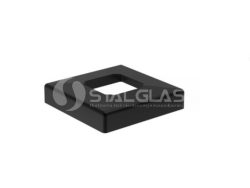 Rozeta maskująca D105x105/d51,5x51,5 Szlif H23,8 czarna