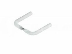 Klamka okrągła o wymiarach 137x59 mm, biała