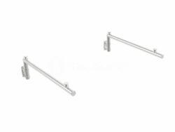 Wspornik daszku z rury 42,4 szkło 12,76mm gat. 304